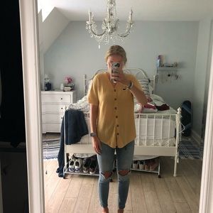 Very soft yellow blouse